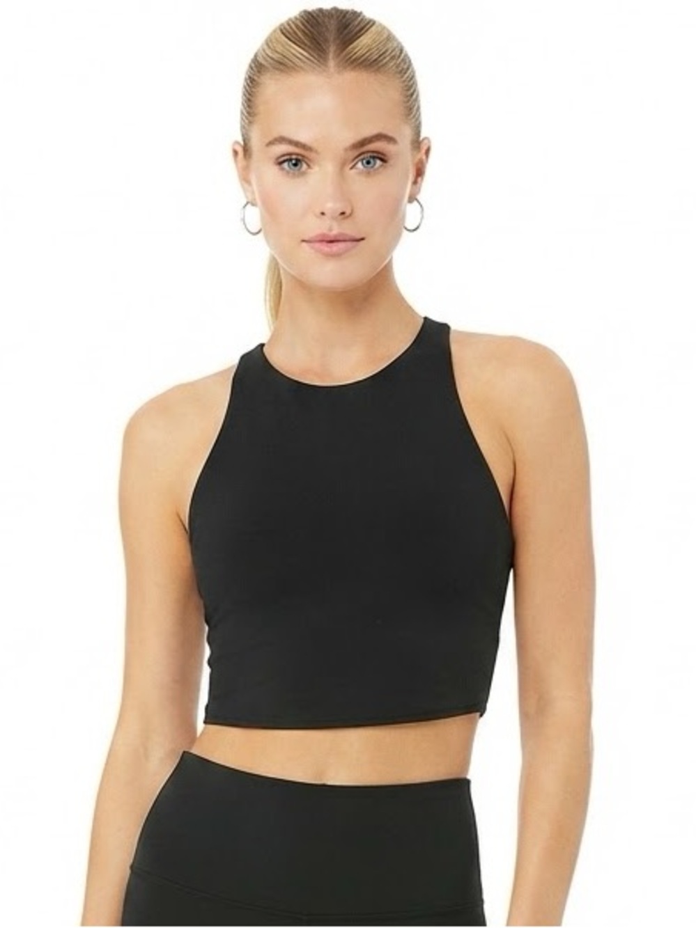 ALO YOGA Movement Bra in Black - Picture 2 of 15